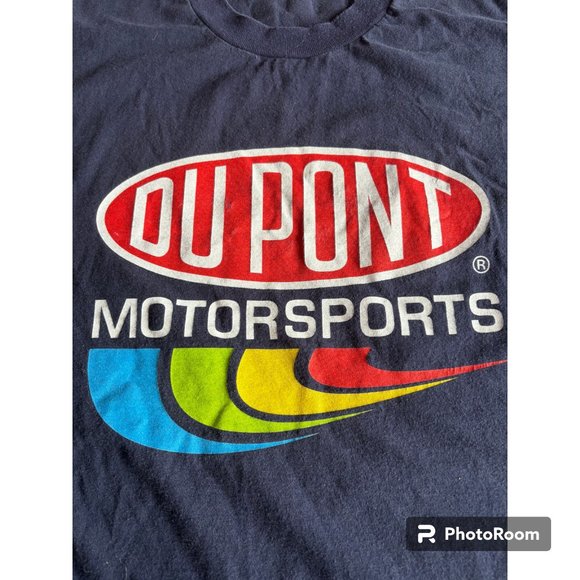 Vintage 2002 NASCAR Jeff Gordon Dupont Racing Double Sided T-shirt Men's sz XXL - Picture 3 of 12